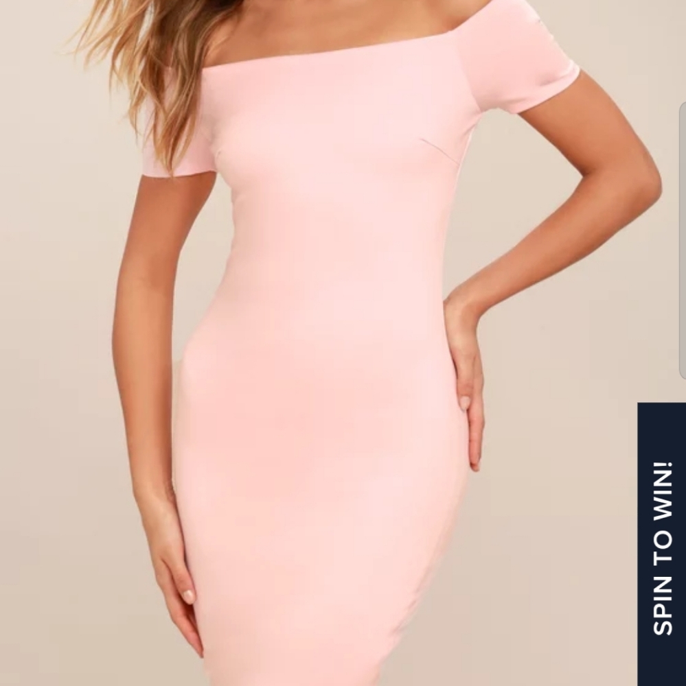 Me oh my lulus blush bodycon